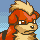 Growlithe — Sad