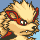 Arcanine — Sad