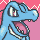 Totodile — Angry