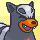 Houndour — Happy