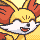 Fennekin — Happy