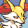 Braixen — Sad